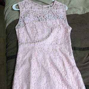 Light Pink lace formal dress